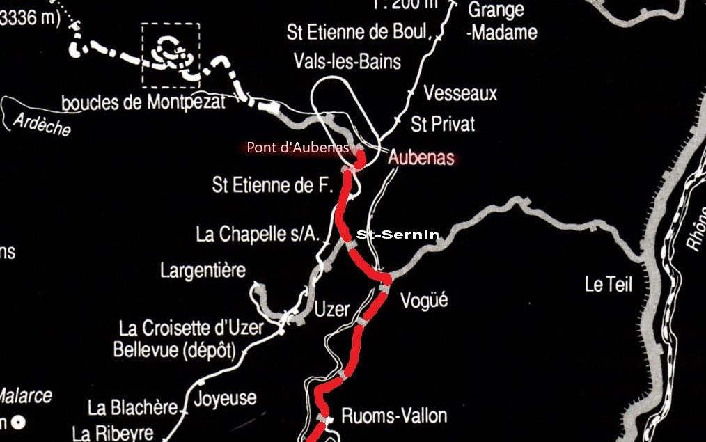 Evolution du parcours