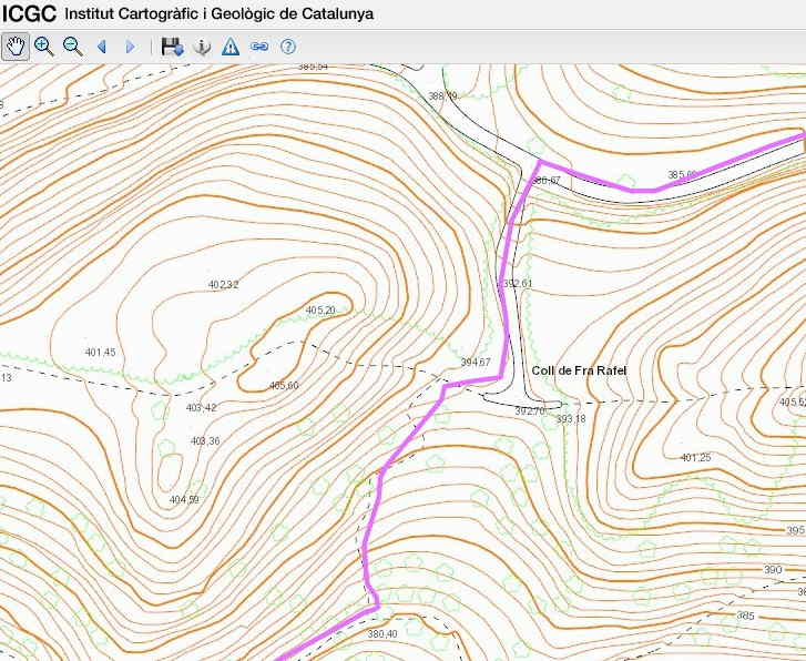 Coll de Fra Rafel Carte