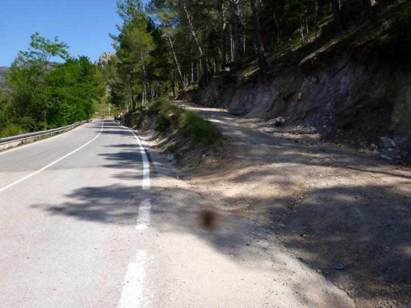 Agrandir l'image En direction du Collado de Tigüela
