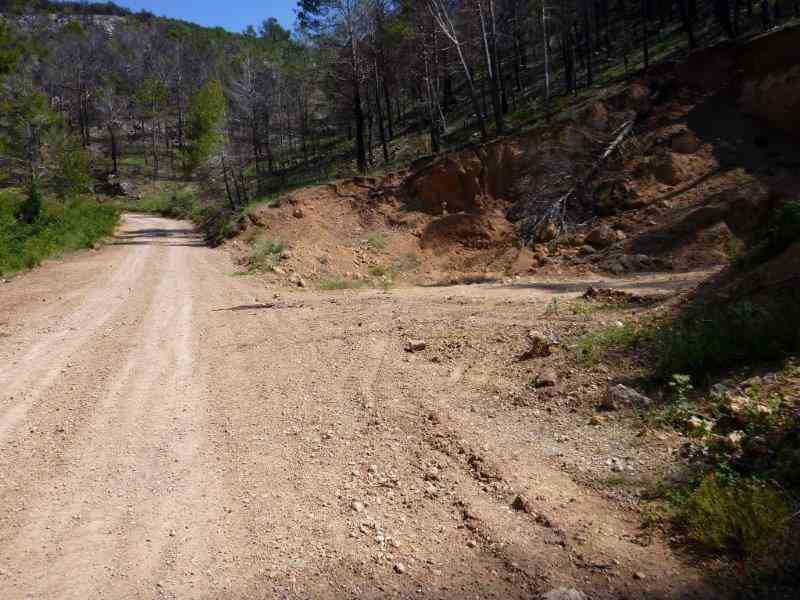 Agrandir l'image En direction du Collado de Tigüela