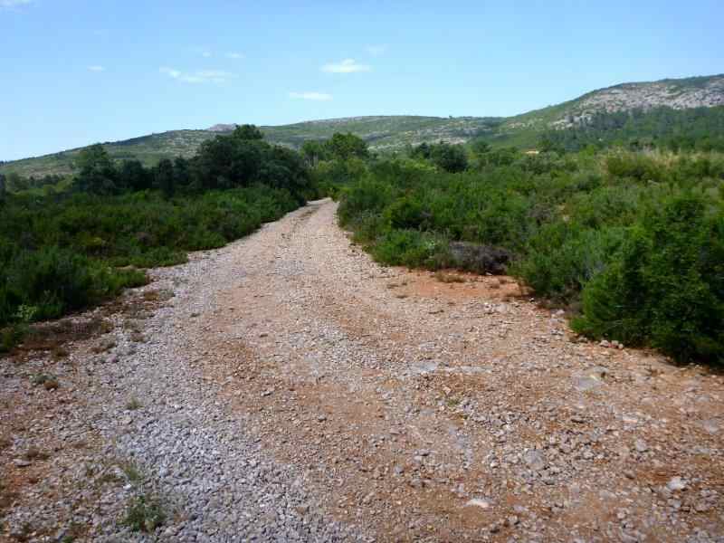 En direction du Collado Berna