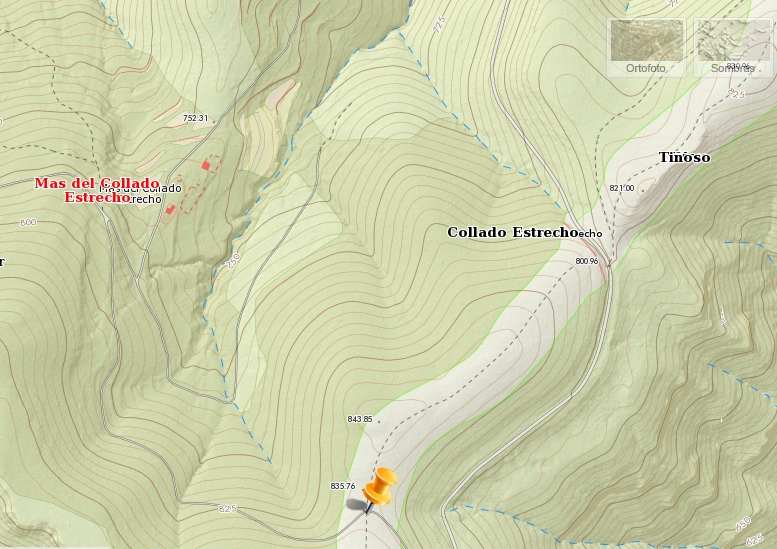 En direction del Collado del Estrecho