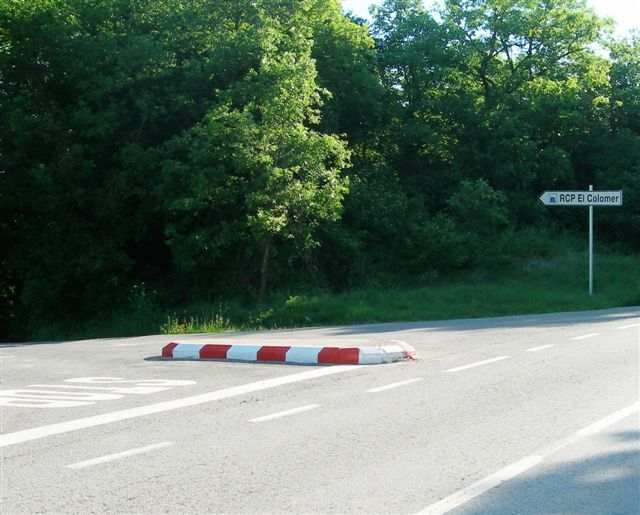 Agrandir l'image Embranchement de la route de El Colomer