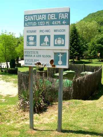 Agrandir l'image Route du Santuari del Far