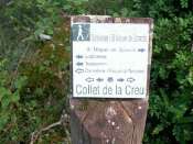 Collet de la Creu - ES-B- 750 mtres