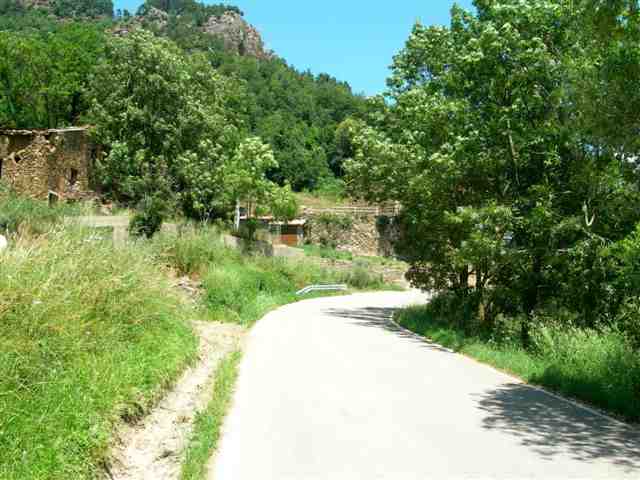 Agrandir l'image Route en diection du Coll de la Cassassa