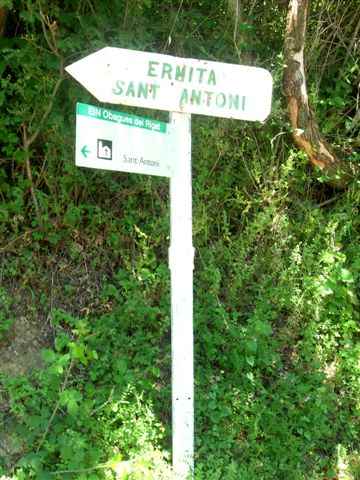 Agrandir l'image Panneau Ermita Sant Antony