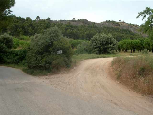 Agrandir l'image Embranchement du chemin d'Arnes