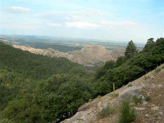 Agrandir l'image Panorama vu de la piste du Coll de Membrado