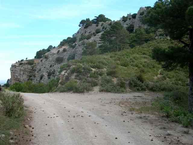 Agrandir l'image Piste en direction du Coll Blanc (Els Ports)