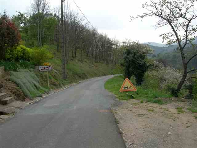 Agrandir l'image Saint-Vincent d'Olargues Route rejoignant la vallée du Jaur