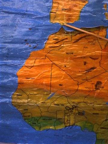 Agrandir l'image Carte d'Afrique