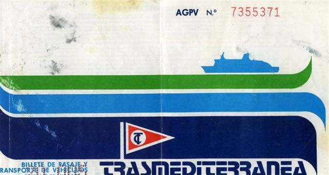 Agrandir l'image billet Algésiras Ceuta 1981