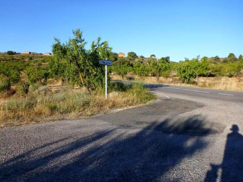 Agrandir l'image Collet de la Cirera En direction de Granyena de les Garrigues