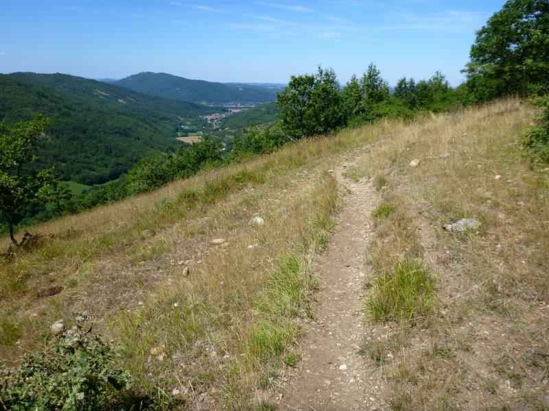 Agrandir l'image En direction du Col de la Bessède
