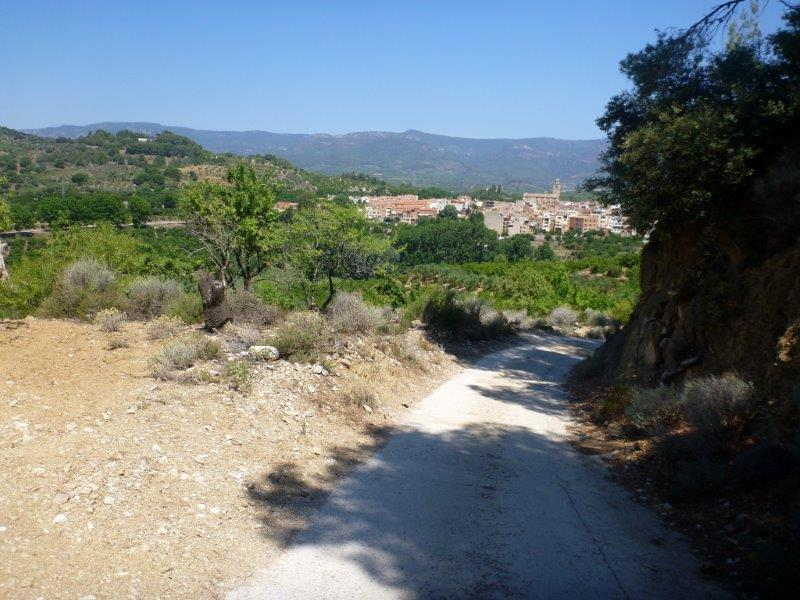 Agrandir l'image En direction d'El Collet