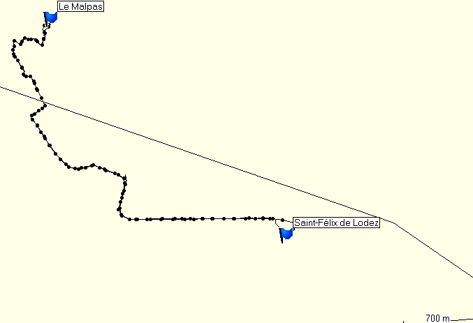 Parcours Saint-Félix de Lodez