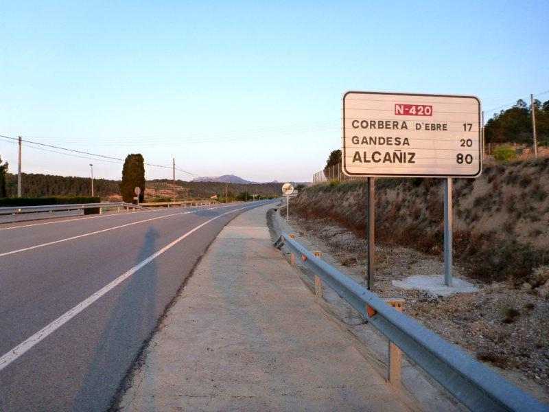 Agrandir l'image En direction du Coll del Cau de la Rabosa