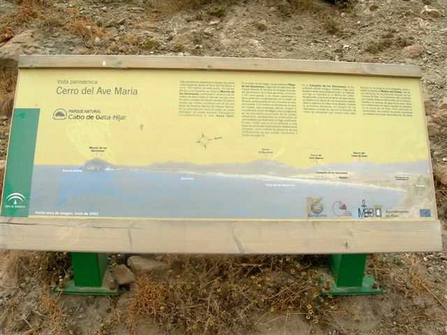 Agrandir l'image Cerro del Ave Maria (Panneau)