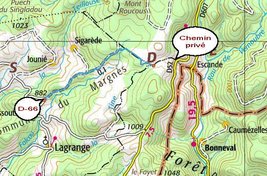 Agrandir l'image En direction du Pas de la Clède