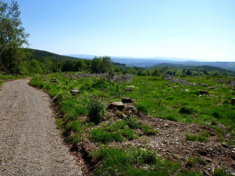 Agrandir l'image En direction du Pas de la Clède