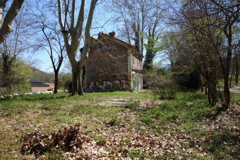 Agrandir l'image Emprise de la gare de Saignon