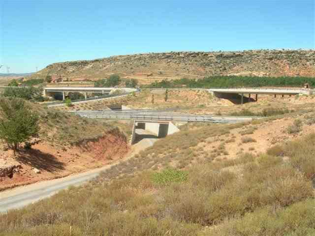 Agrandir l'image Aménagements routiers aurour de Teruel