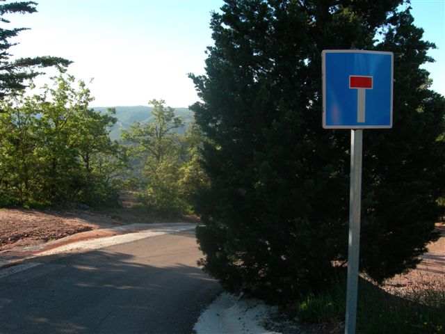 Agrandir l'image Sans isssue au-delà du Coll Sant Roc (Prades)