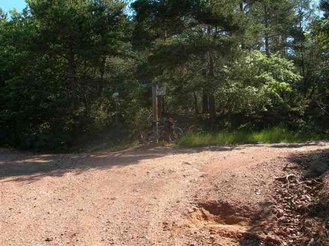 Agrandir l'image Carrefour stratégique concernat la boucle VTT au départ de Prades