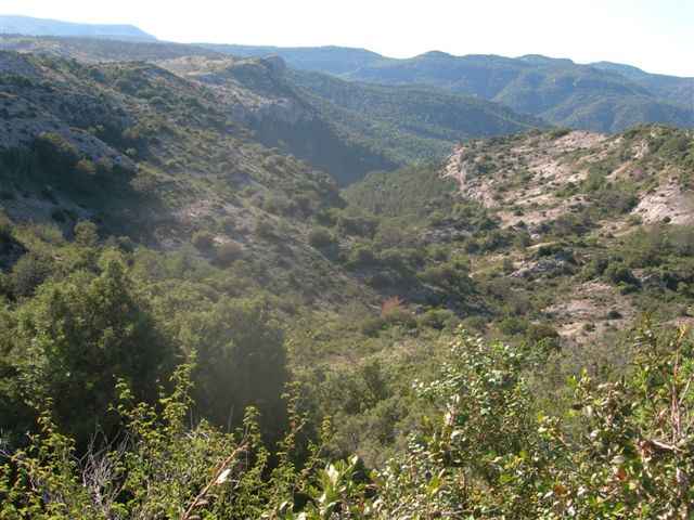 Agrandir l'image Panorama à l'approche de la Creu de Ferro