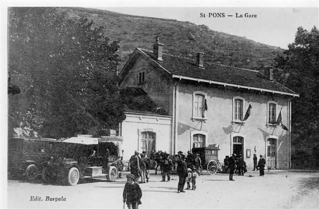 Agrandir l'image Gare de Saint-Pons de Thomières
