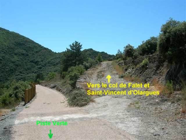 Agrandir l'image Embranchement vers le Col de Falet