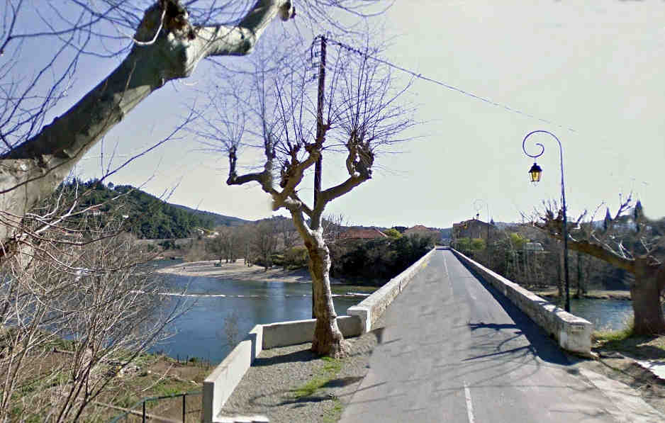 Agrandir l'image Pont sur l'Orb Roquebrun