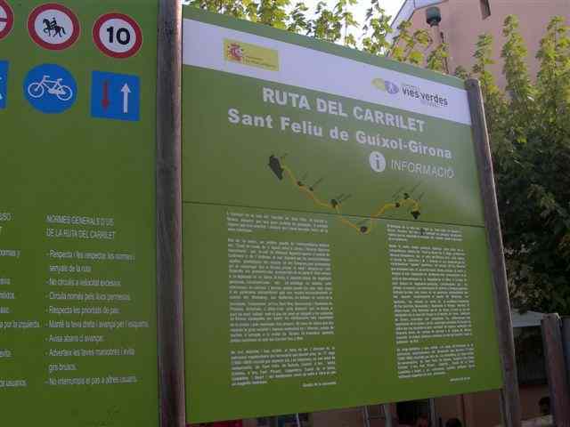 Agrandir l'image Panneau d'information sur la Ruta del Carrilet