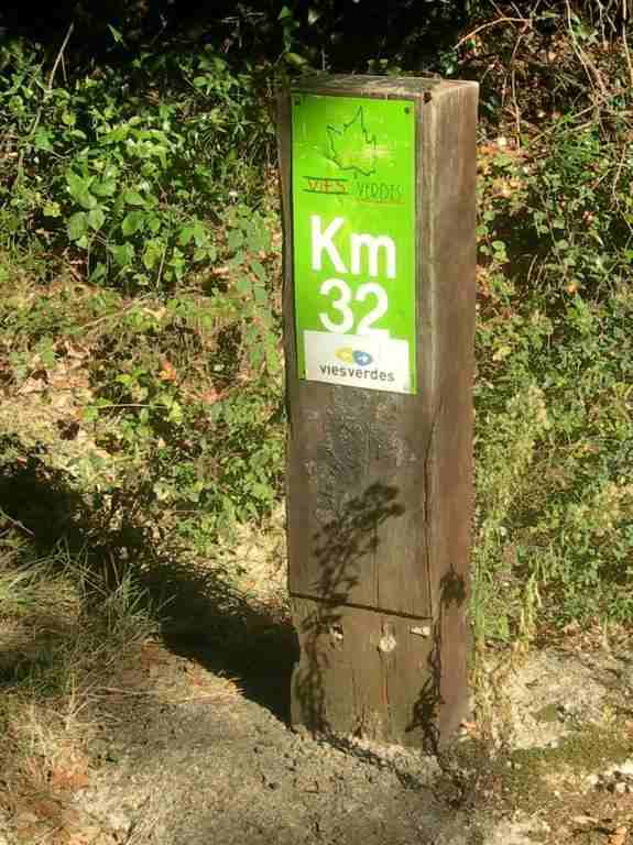 Agrandir l'image Borne Km 32 Ruta del Carrilet