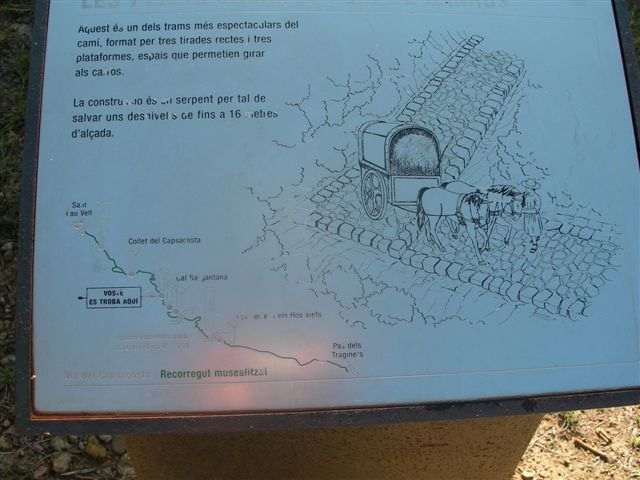 Agrandir l'image Char dans un virage sur la Via Romana