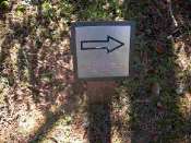 Agrandir l'image Panneau Variante à la Via Romana