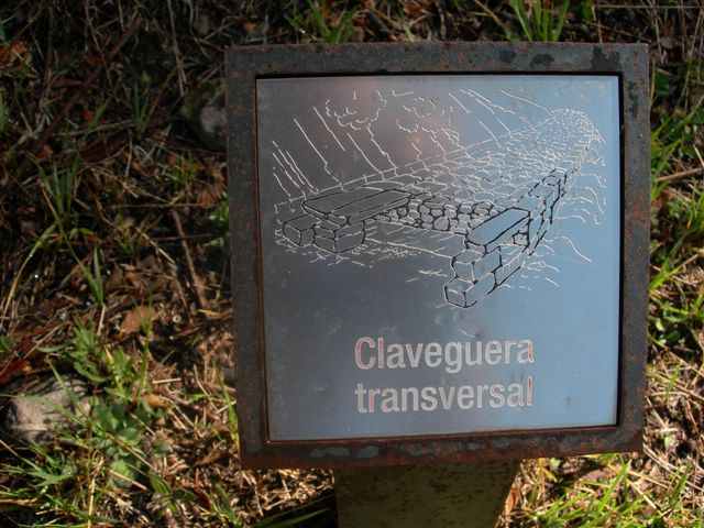 Agrandir l'image Claveguera transversal (Panneau explicatif)