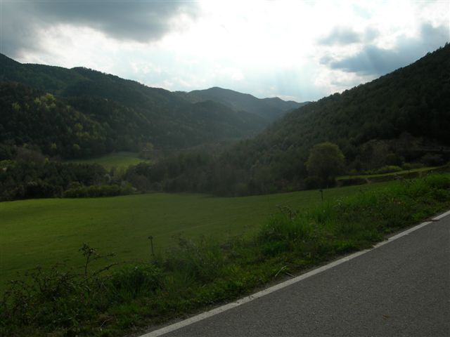 Agrandir l'image Route retour vers Sant Pau de Seguries