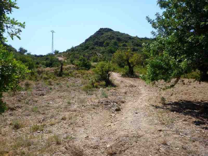 Agrandir l'image En direction du Collado del Castellet