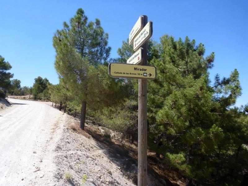 En direction du Collado de las Arenas