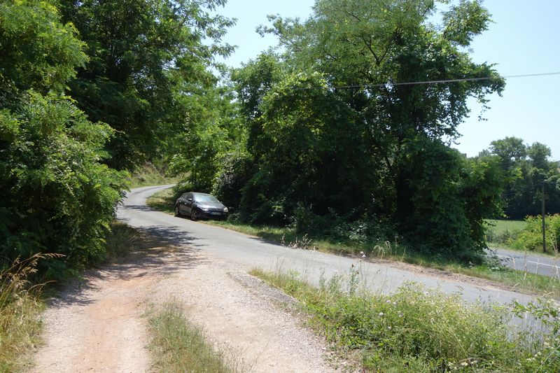 Fin de l'emprise de la gare de Saint-Izaire