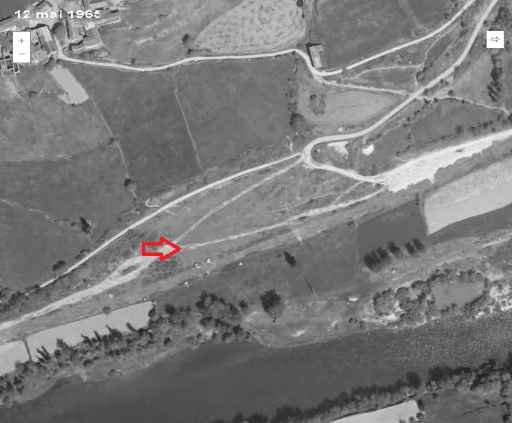 Agrandir l'image Emprise de la gare de Broquiès