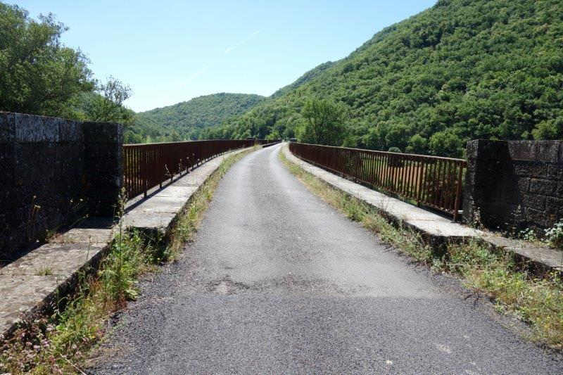 Agrandir l'image Ligne des Rougiers pont de Broquiès