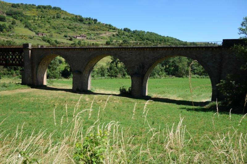 Agrandir l'image Ligne des Rougiers pont de Broquiès