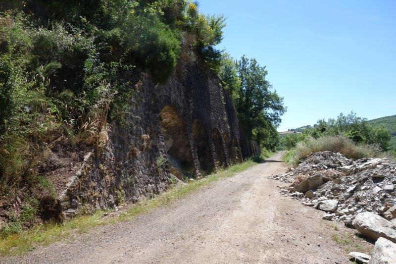 Agrandir l'image Ligne des Rougiers de la gare de Broquiès à la gare de Saint-Izaire