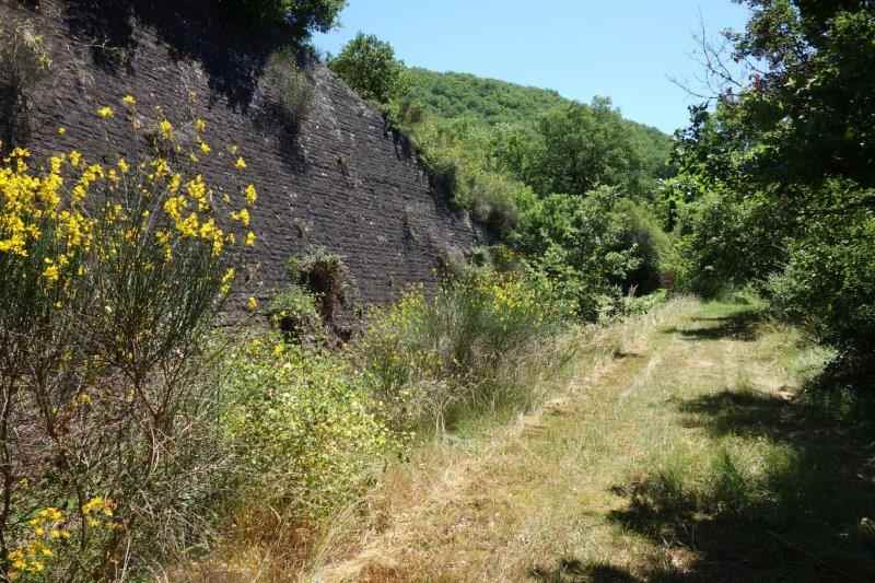 Agrandir l'image Ligne des Rougiers de la gare de Broquiès à la gare de Saint-Izaire