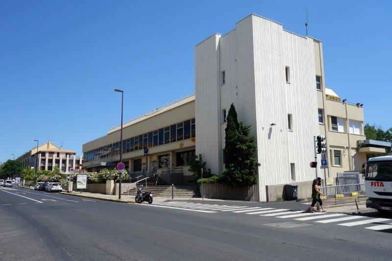 Emplacement de la gare du Nord de Béziers