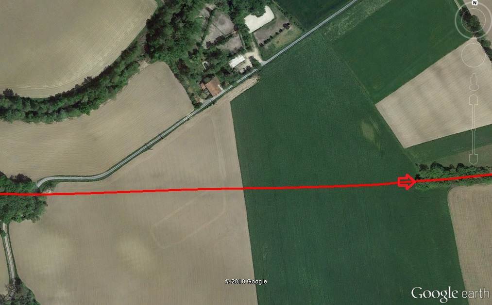 Agrandir l'image De la halte de Blan à la gare de Lempaut