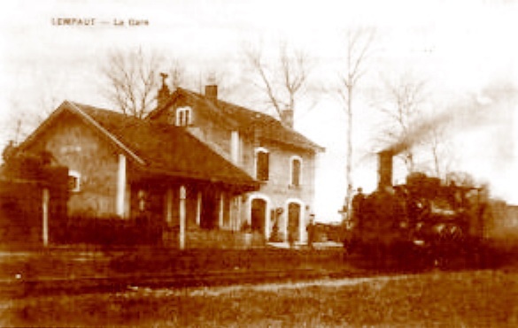 Agrandir l'image De la halte de Blan à la gare de Lempaut